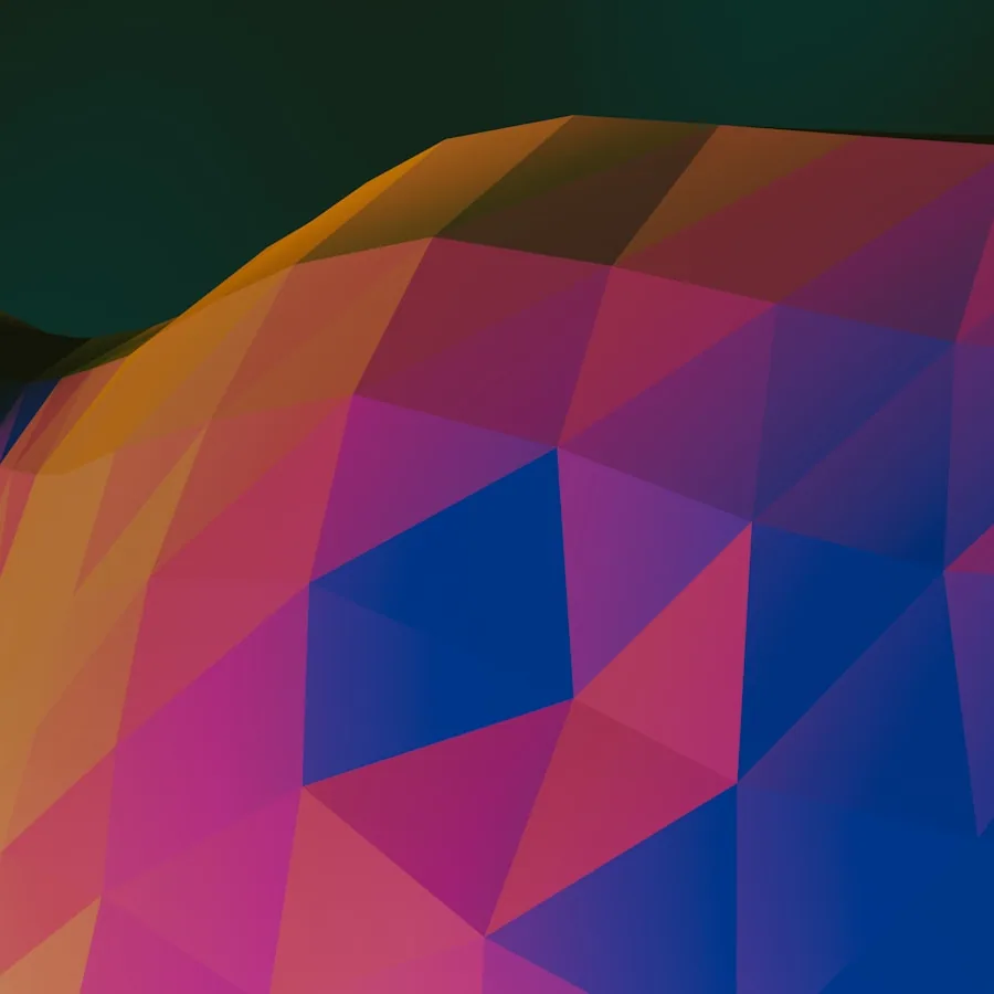 Colorful geometric vector illustration